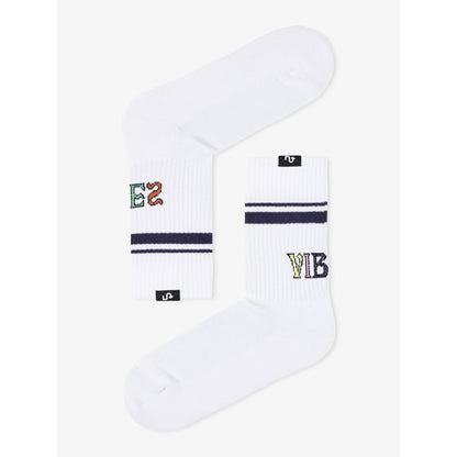 2 paar biologische sokken Vibes - 2-pack tennissokken