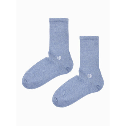 2 PACK lichtblauwe retro sokken