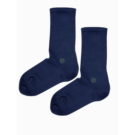 2 PACK blauwe retro sokken