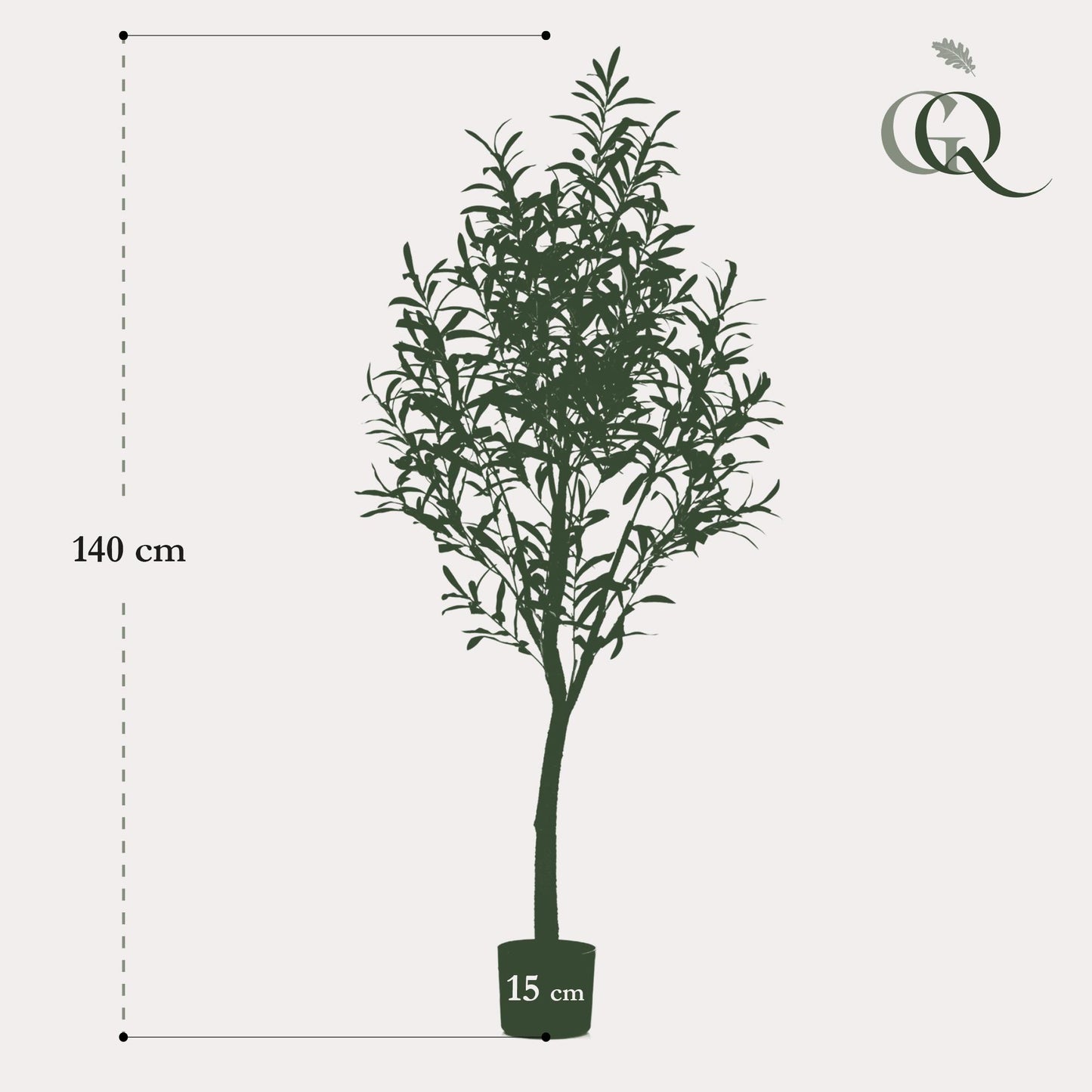 Olivier artificiel - Olea europaea - Olivier - 140 cm