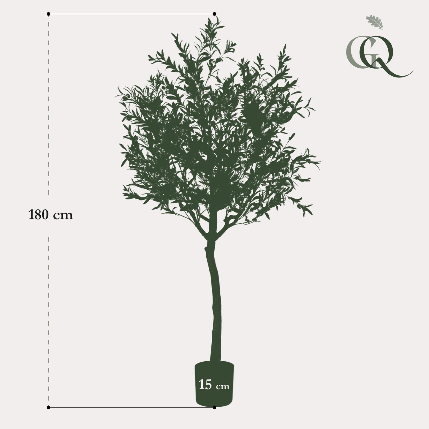 Olivier artificiel - Olea europaea - Olivier - 180 cm