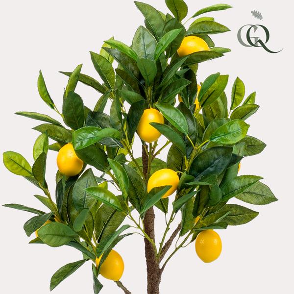 Plante artificielle - Citrus Limonia - Citronnier - 75 cm
