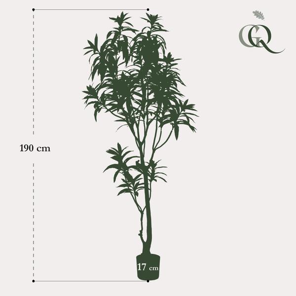 Plante artificielle - Dracaena - Dragonnier - 190 cm