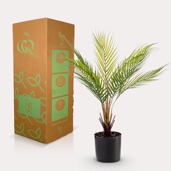 Plante artificielle - Chamaedorea - Palmier de montagne - 50 cm