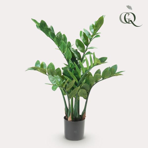 Plante artificielle - Zamioculcas - Palmier d'intérieur - 70 cm