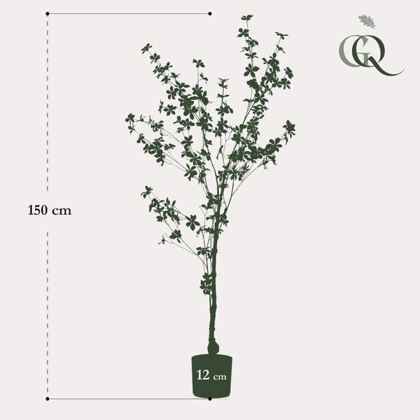 Plante artificielle - Tropaeolum Speciosum - Capucine - 150 cm