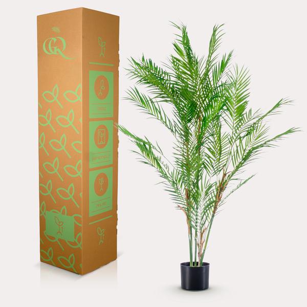 Plante artificielle - Chamaedorea Elegans - Palmier de montagne - 120 cm