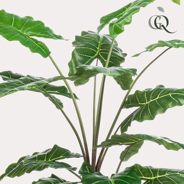 Plante artificielle - Alocasia - Oreille d'éléphant - 150 cm