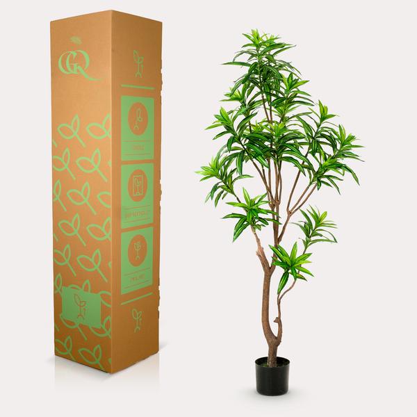 Plante artificielle - Dracaena - Dragonnier - 155 cm
