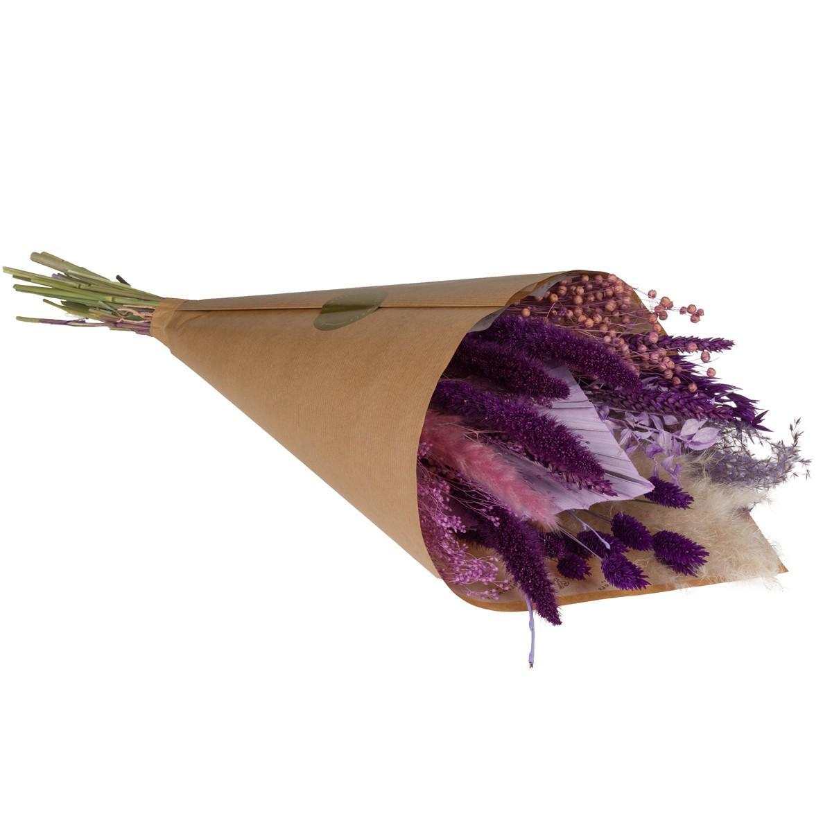Dried Flowers - Field Bouquet Large - Shades of Purple