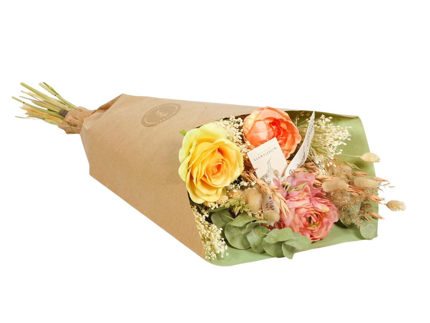 Dried Flowers & Silk - Pastel Dream