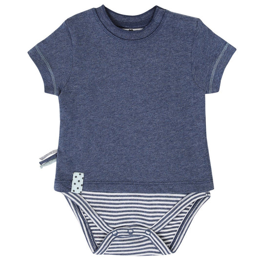 OrganicEra Organic Baby S/S T-shirt body, indigo