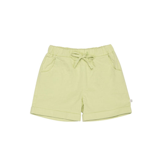 OrganicEra organische gabardine short, groen