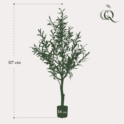 Olivier artificiel - Olea europaea - Olivier - 115 cm