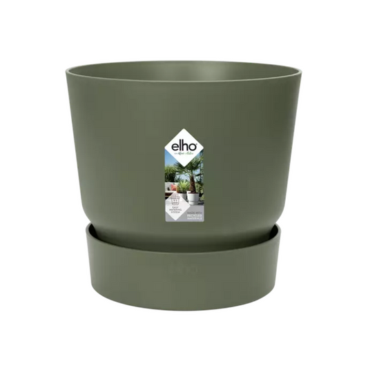 Elho greenville round leaf green - D20cm