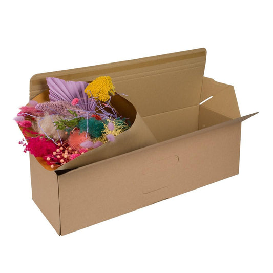 Droogbloemen - Boeket in Gift Box - Pastel